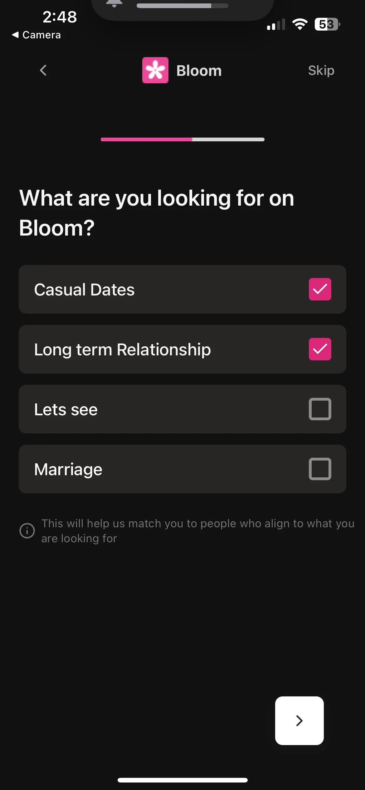 dating app enter dob