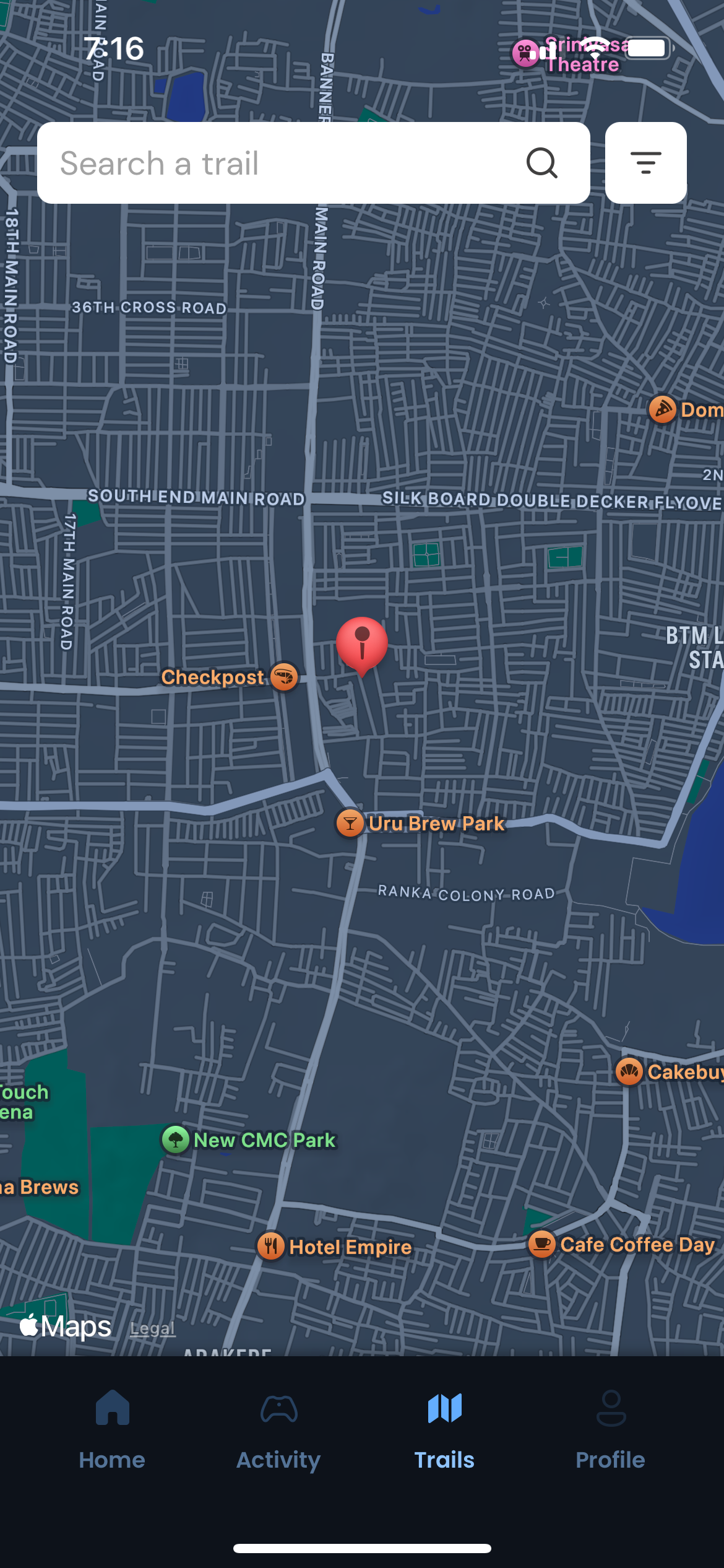 fitness app activity workout