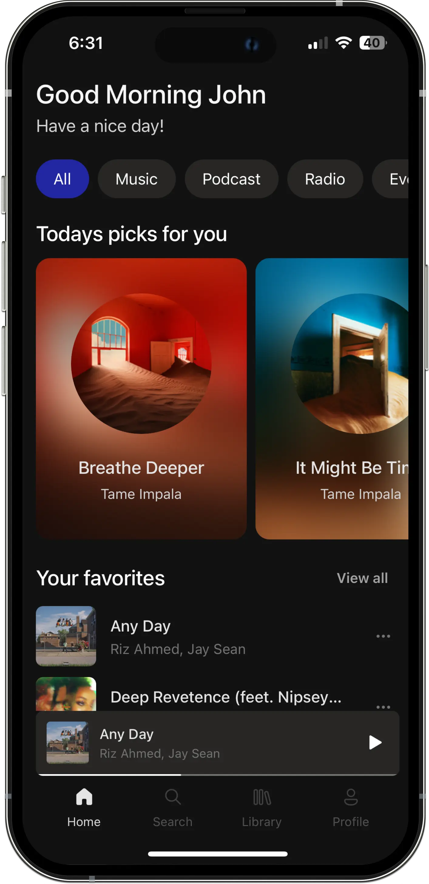 Meditation App Mobile
