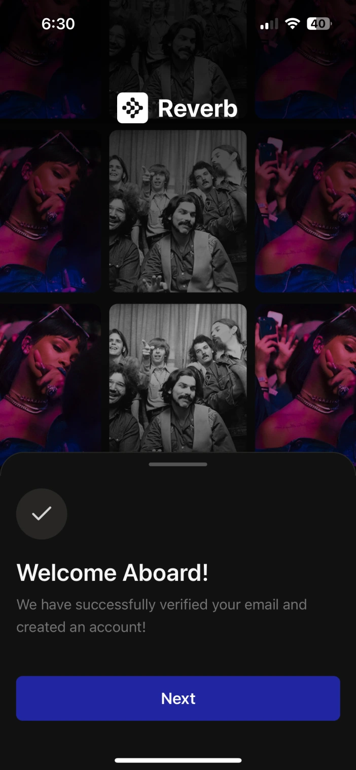React Native Music App Welcome
