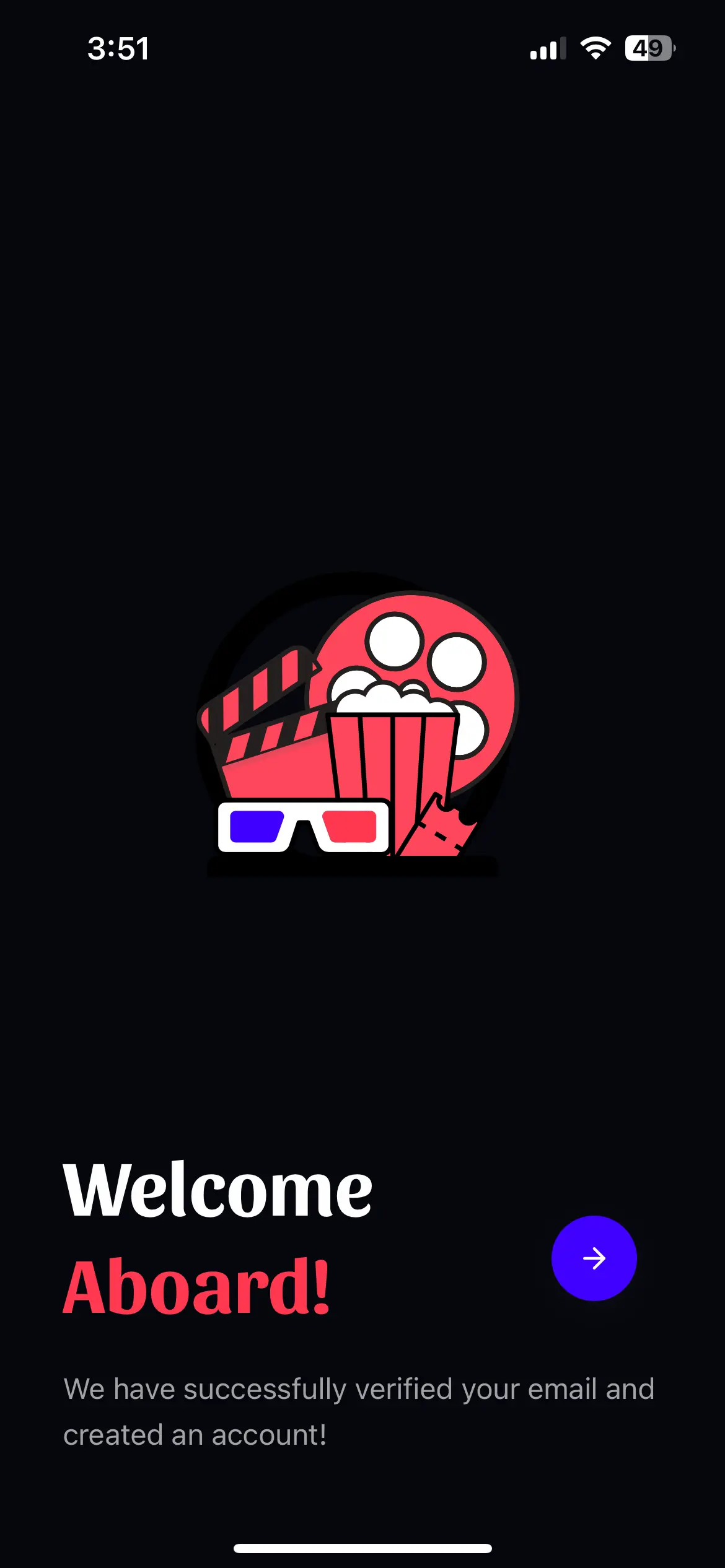 Video Streaming App Welcome