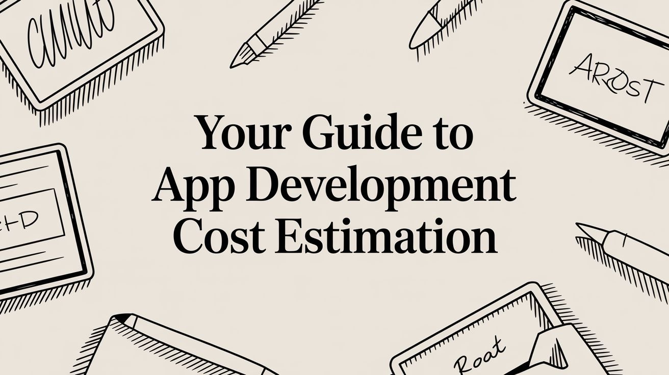 Your Guide to App Development Cost Estimation