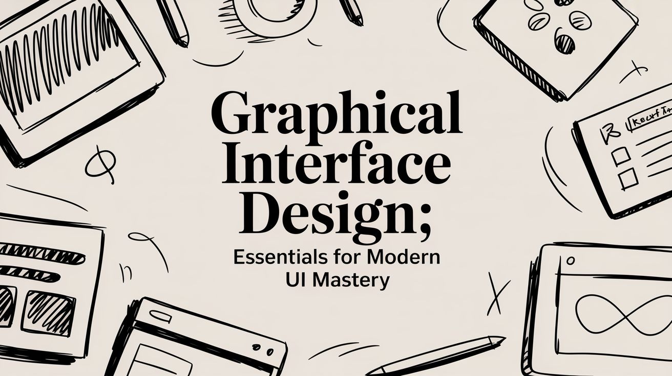 Graphical Interface Design: Essentials for Modern UI Mastery