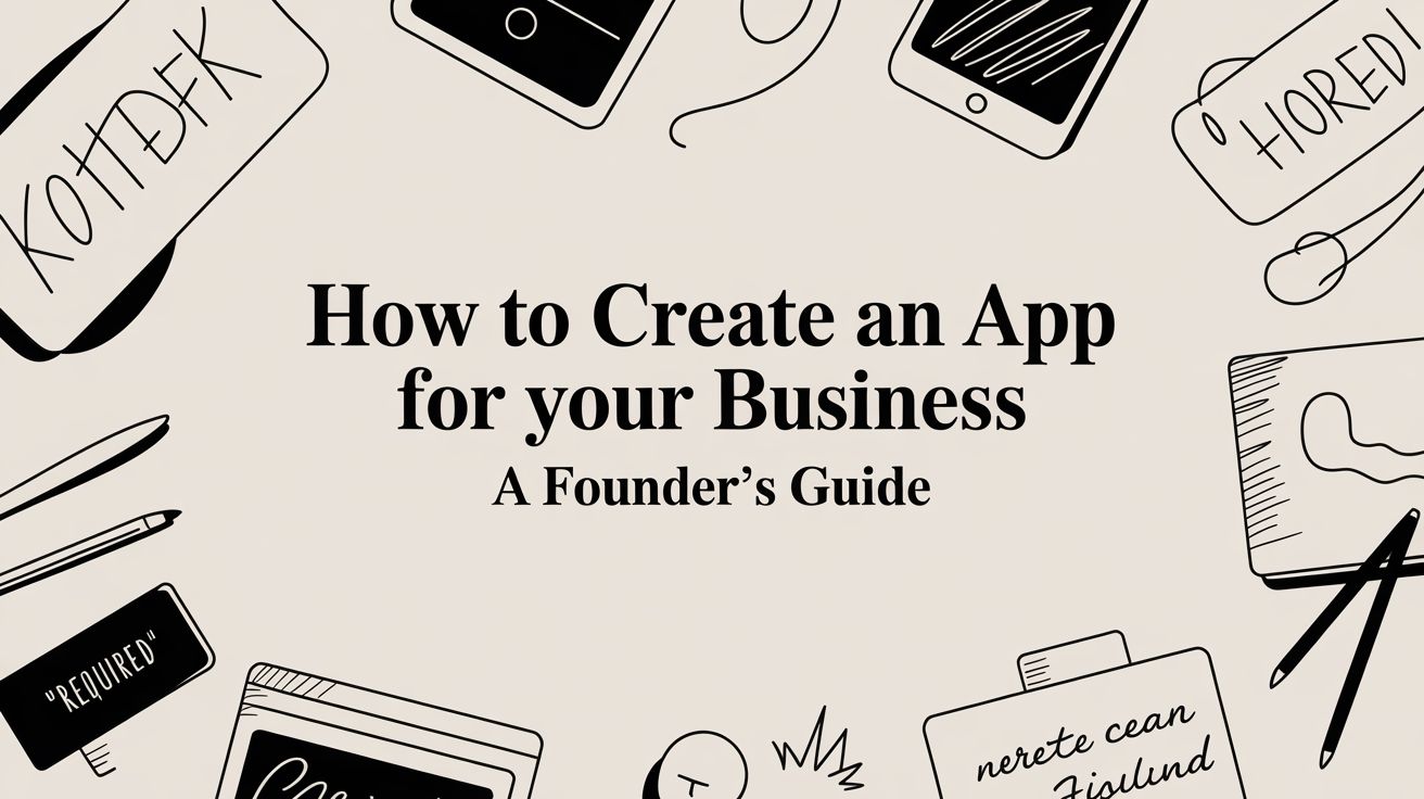 How to Create an App for Your Business A Founder's Guide