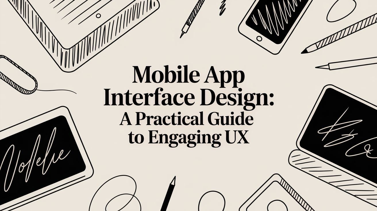 Mobile App Interface Design: A Practical Guide to Engaging UX