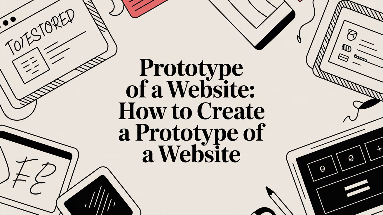 Prototype of a Website: How to Create a prototype of a website